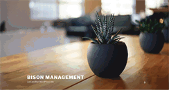 Desktop Screenshot of bisonmanagement.com